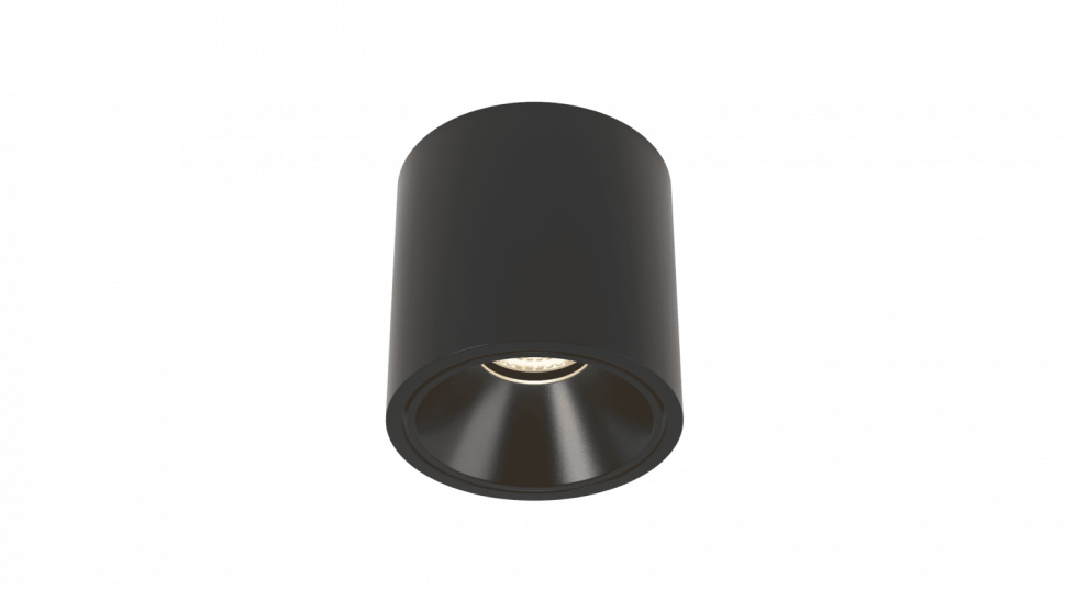 Потолочный светильник накладной,20Вт, Черный, 3000К, GW-8701-20-BL-WW фото 1 — Multielectrika