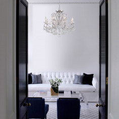 Люстра с двойным креплением 10096/8 хром &mdash; Multielectrika