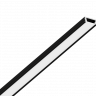 Комплект SF-1506-BL, профиль накладной черный П-образный 2м