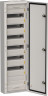 Корпус металлический IEK TITAN 5 ЩРн-84 (1х84) 1085х310х140мм IP54 серый (одна дверь)