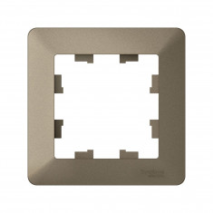 Рамка на 1 пост Systeme Electric AtlasDesign Air шампань &mdash; Multielectrika