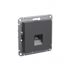 Розетка RJ-45 Systeme Electric AtlasDesign кат. 5Е, базальт &mdash; Multielectrika