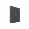 Systeme Infinity, Розетка информационная RJ-45 кат.5e, FSE000783, Вулканический пепел фото 2 &mdash; Multielectrika