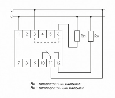 Реле тока (реле приоритета) PR-612 — Multielectrika