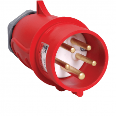 Вилка переносная IEK ССИ-015 MAGNUM 16А 3Р+РЕ+N 380В IP44 (10 шт) &mdash; Multielectrika