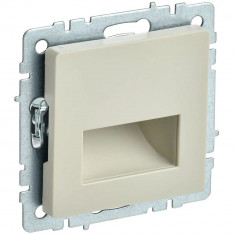 Подсветка светодиодная встраиваемая IEK Brite ПЛ20-БрКр бежевая &mdash; Multielectrika