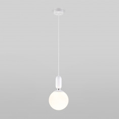 Подвесной светильник со стеклянным плафоном 50197/1 белый &mdash; Multielectrika
