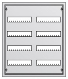 Распределительный щит ABB U42 в нишу 684х560х120 (96 модулей) 2CPX030102R9999 &mdash; Multielectrika