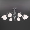 Потолочная люстра с плафонами 30149/8 хром фото 3 &mdash; Multielectrika