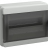 Корпус пластиковый IEK TEKFOR КМПн-12 IP65 черная прозрачная дверь