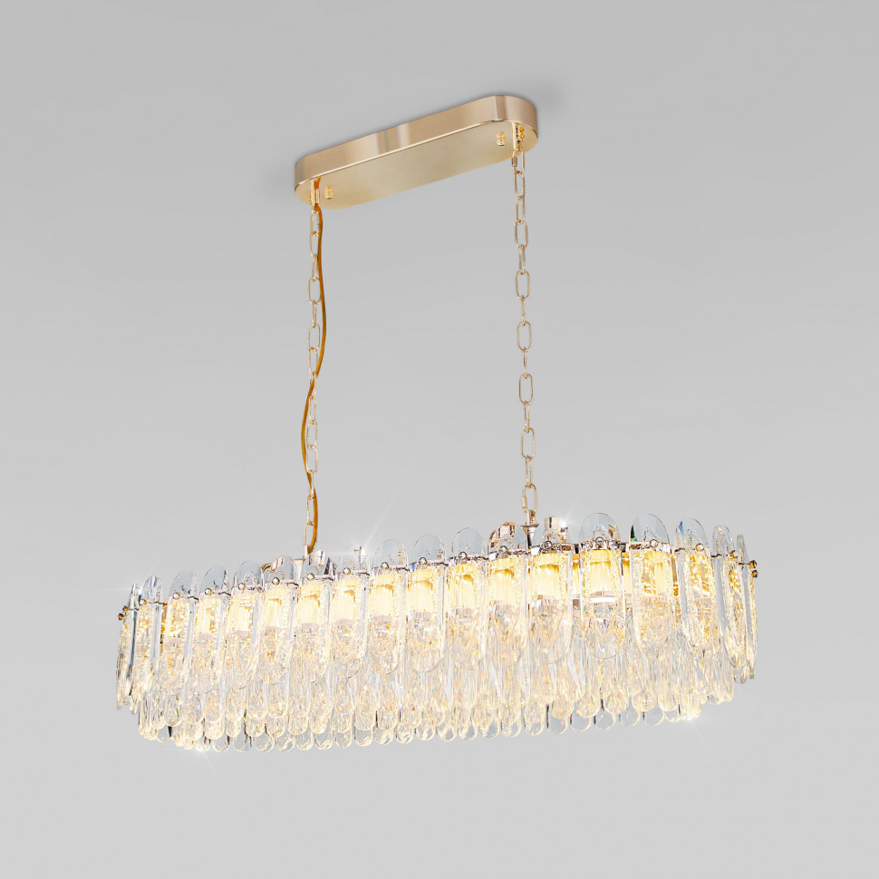 Подвесной светодиодный светильник с хрусталем 423/1 фото 1 — Multielectrika