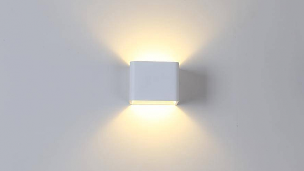 GW-9201А Светодиодный настенный светильник 5 Вт бел.мат. IP33 3000К, GW-9201A-5-WH-WW фото 1 — Multielectrika