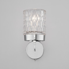 Настенный светильник со стеклянным плафоном 60127/1 хром &mdash; Multielectrika