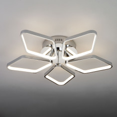 Светодиодный потолочный светильник 90081/5 хром &mdash; Multielectrika