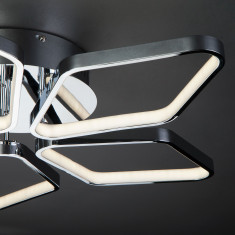 Светодиодный потолочный светильник 90081/5 хром &mdash; Multielectrika