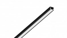 Комплект SF-1612-BL, профиль накладной черный глубокий 2м &mdash; Multielectrika