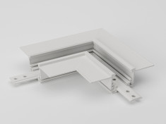 SY-LINK-CNLV-T2S-WH, коннектор угловой горизон.для встраиваемого низкопрофильного шинопровода, белый &mdash; Multielectrika