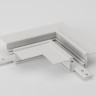 SY-LINK-CNLV-T2S-WH, коннектор угловой горизон.для встраиваемого низкопрофильного шинопровода, белый