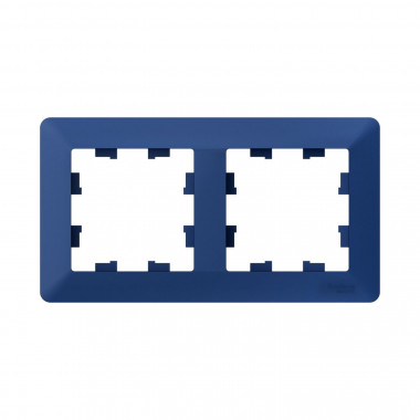 Рамка на 2 поста Systeme Electric AtlasDesign Air аквамарин — Multielectrika