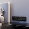 Рамка из металла на 5 постов AluMax черный алюминий W0053508 фото 3 &mdash; Multielectrika