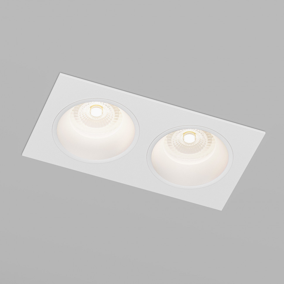 Светильник встраиваемый GU10 черный 15700/02 фото 1 — Multielectrika