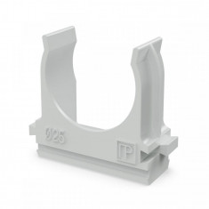 Крепеж-клипса для труб D25, серые "Промрукав" PR.02725 &mdash; Multielectrika