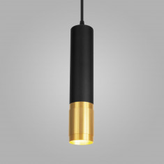 Подвесной светильник DLN108 GU10 черный/золото &mdash; Multielectrika