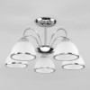 Потолочная люстра с плафонами 30174/5 хром фото 3 &mdash; Multielectrika