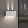 Уличный настенный светодиодный светильник WINNER DOUBLE LED IP54 35137/W белый фото 5 — Multielectrika