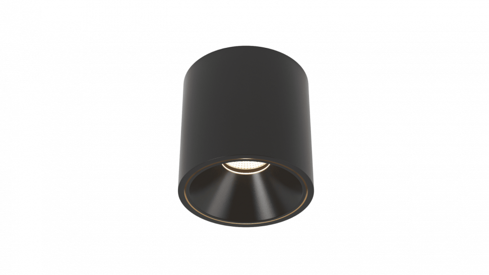 Потолочный светильник накладной,30Вт, Черный, 3000К, GW-8701-30-BL-WW фото 1 — Multielectrika