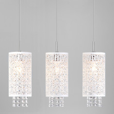 Подвесной светильник с хрусталем 1181/3 хром &mdash; Multielectrika