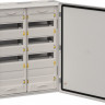 Корпус металлический IEK TITAN 5 ЩРн-96 (2х48) 710х570х140мм IP54 серый (одна дверь)