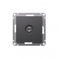 Розетка TV Systeme Electric AtlasDesign базальт &mdash; Multielectrika