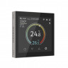 Умный сенсорный терморегулятор с LCD дисплеем дымчатый W1851104