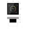 Умный сенсорный терморегулятор с LCD дисплеем дымчатый W1851104 фото 7 &mdash; Multielectrika