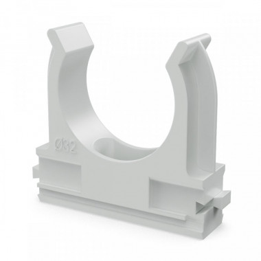 Крепеж-клипса для труб D32, серые "Промрукав" PR.02732 &mdash; Multielectrika