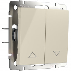 Выключатель жалюзи (слоновая кость) W1124503 &mdash; Multielectrika