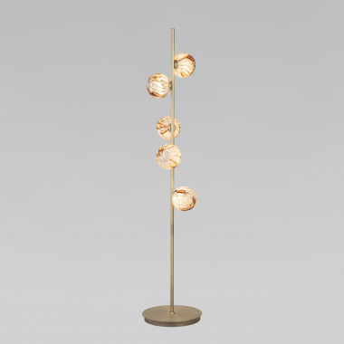 Торшер со стеклянными плафонами ручной работы 1_101/5 &mdash; Multielectrika