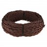 Ретро кабель витой 2х1,5 коричневый 50 м W6452514