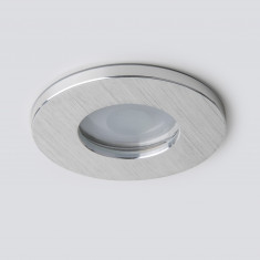 Влагозащищенный точечный светильник 125 MR16 серебро &mdash; Multielectrika