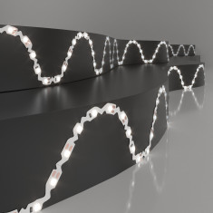 Светодиодная гибкая лента 12 В 6 Вт/м 60 Led/м 2835 IP20, дневной белый 4200K, 5 м Лента светодиодная гибкая 12V 6W 60Led 2835 IP20 дневной белый, 5м &mdash; Multielectrika