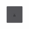 Systeme Infinity, Розетка информационная RJ-45 кат.6, FSE000786, Вулканический пепел