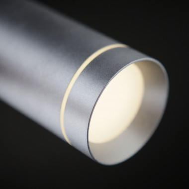 Подвесной светодиодный светильник DLR023 12W 4200K хром матовый — Multielectrika