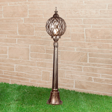 Ландшафтный светильник уличный на столбе Sirius F черное золото IP44 Sirius F черное золото — Multielectrika