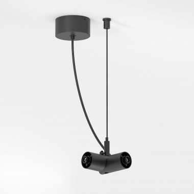 Module System Набор подвеса угловой с питанием (черный) 85187/00 &mdash; Multielectrika