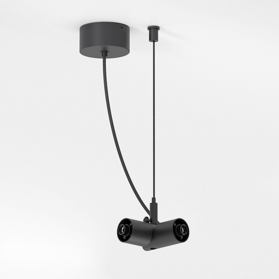 Module System Набор подвеса угловой с питанием (черный) 85187/00 фото 1 &mdash; Multielectrika