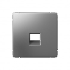 Накладка информационная типа Keystone Systeme Electric ArtGallery, сталь &mdash; Multielectrika