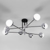 Умная потолочная люстра в стиле лофт 70129/8 хром Smart фото 2 — Multielectrika
