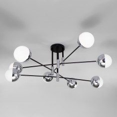 Умная потолочная люстра в стиле лофт 70129/8 хром Smart &mdash; Multielectrika