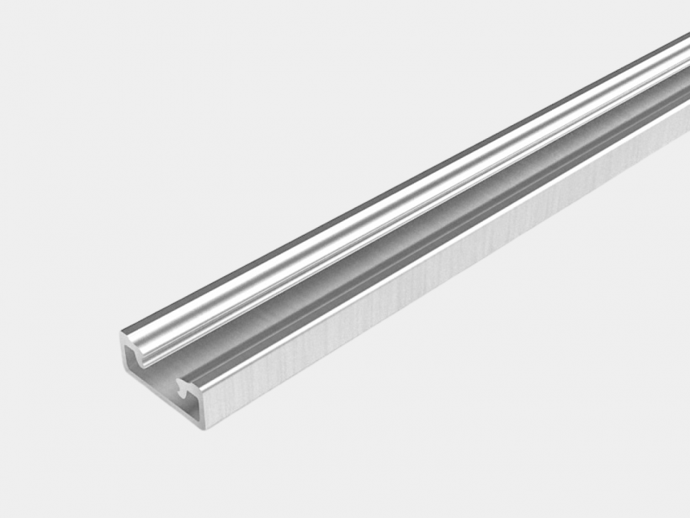 Алюминиевый крепеж 1м для ленты NE-DU, MNT-DU1020-1000 фото 1 — Multielectrika